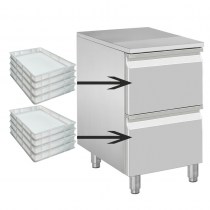 CUPBOARDS TABLES WITH DRAWERS PIZZA LINE PLUS