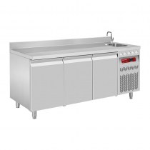 COOLING TABLES WITH SINK GASTRO LINE PLUS