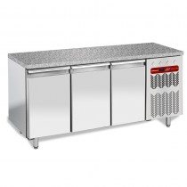 REFRIGERATED AND FREEZER PASTRY TABLES WITH GRANITE TOP GOLD LINE PLUS