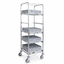 TROLLEY FOR DISHWASHER BASKETS  CCL-5P