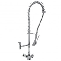 NOZZLE STAINLESS STEEL AND FAUCET WITH MIXER 