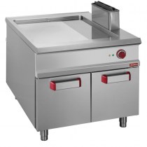 ELECTRIC HOTPLATE 2/3 SMOOTH & 1/3 GROOVED, CHROME, ON CABINET - PASS-THROUGH   E1/PMCA2 