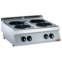 ELECTRIC COOKER, 4 ROUNDED PLATES  E17/4P8T(230/3)-N