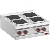 ELECTRIC COOKER 4 SQUARE HOBS   E7/4PQ7T-N