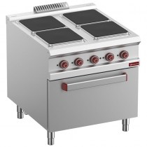 ELECTRIC STOVE 4 PLATES WITH ELECTRIC OVEN  E9/4PQF8-N