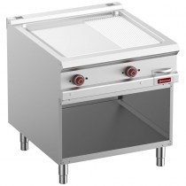 ELECTRIC FRY TOP 2/3 SMOOTH & 1/3 GROOVED, CHROMIUM-PLATED    E9/PMCA8-N