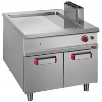 GAS HOTPLATE 2/3 SMOOTH & 1/3 GROOVED, CHROME, ON CABINET - PASS-THROUGH    G1/PMCA2 