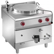 GAS BOILING PAN, 150 L, INDIRECT HEATING  G9/M15I8