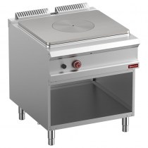 SOLID TOP GAS STOVE, OPEN CUPBOARD   G9/TA8-N