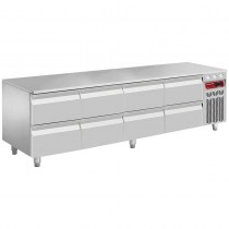 REFRIGERATED BASE 8x 1/2 DRAWERS GN1/1   N77/R420G-P98