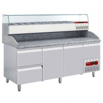 REFRIGERATED PIZZATABLE SET    TP261/P9_SX198G/PP9