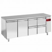 REFRIGERATED TABLE, VENTILATED, 550 L  (WITHOUT GROUP)  TS4N/H+2XK1/2-H