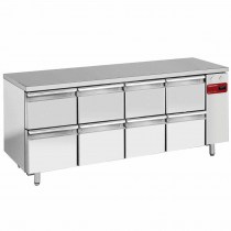 REFRIGERATED TABLE, VENTILATED, 550 L  (WITHOUT GROUP)  TS4N/H+4XK1/2-H