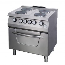  STOVE 4 BURNERS WITH ELECTRIC OVEN   