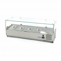 COUNTERTOP REFRIGERATED DISPLAY 120 CM - 1/3 GN 