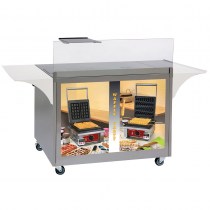 STAINLESS STEEL WAFFLES CABINET   GE-MRX