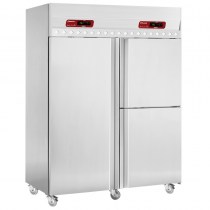 VENTILATED FRIDGE AND FISH 700+350 & 350 L, 3 DOORS GN 2/1 & GN 1/1     IF140T/R2