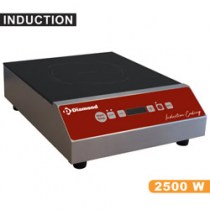 INDUCTION PLATE 2,5 KW, TACTILE KEYS   IND-25/DH