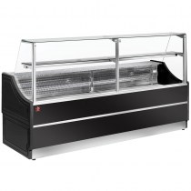 REFRIGERATED GLASS DISPLAY WITH STOREROOM   OL200/B5-R/R2