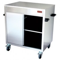 NEUTRAL CUPBOARD, ROTARY ROTISSERIE, ON WHEELS   RSP-RB 