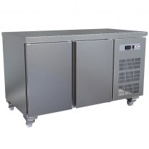 COOLING TABLE, VENTILATED, 2 DOORS GN 1/1 260 L ON WHEELS   WR-MGN2-V