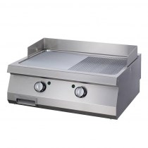 GRIDDLE 1/2 GROOVED DOUBLE  ELECTRIC