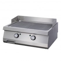 GRIDDLE GROOVED DOUBLE  ELECTRIC