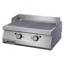 GAS GRILL PLATE GROOVED