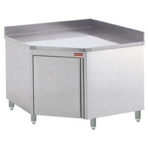 CORNER TABLES 90° COVERED