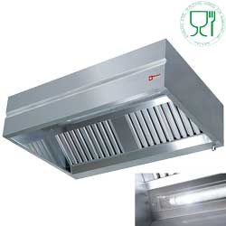 CENTRAL COOKER HOOD "KUBO" 2200 MM
