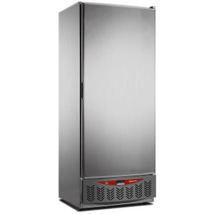UMLUFTKÜHLSCHRANK EDELSTAHL GN2/1 525 L PFV55/X-R6