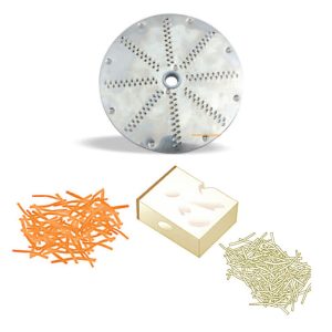 REIBESCHEIBE FÜR MOZZARELLA/KÄSE 7 mm     M7/K