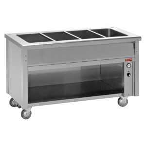 BAIN-MARIE ELEMENT AUF OFFENEM UNTERBAU 4x GN 1/1 BT15
