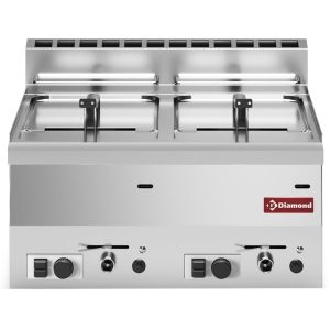 PLYNOVÁ FRITÉZA 2x8 L G60/F16-6T-N