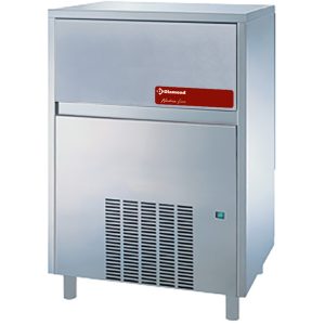 EISWÜRFELBEREITER FLACHE EISWÜRFEL 105 KG MIT RESERVEBEHÄLTER ICEV250A