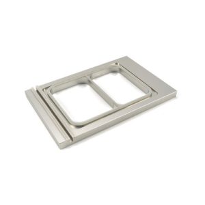 2 COMPARTMENTS TRAY 227 x 178