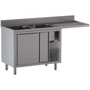 SPÜLTISCH FÜR GESCHIRRSPÜLMASCHINE L1821/VAD-SD5
