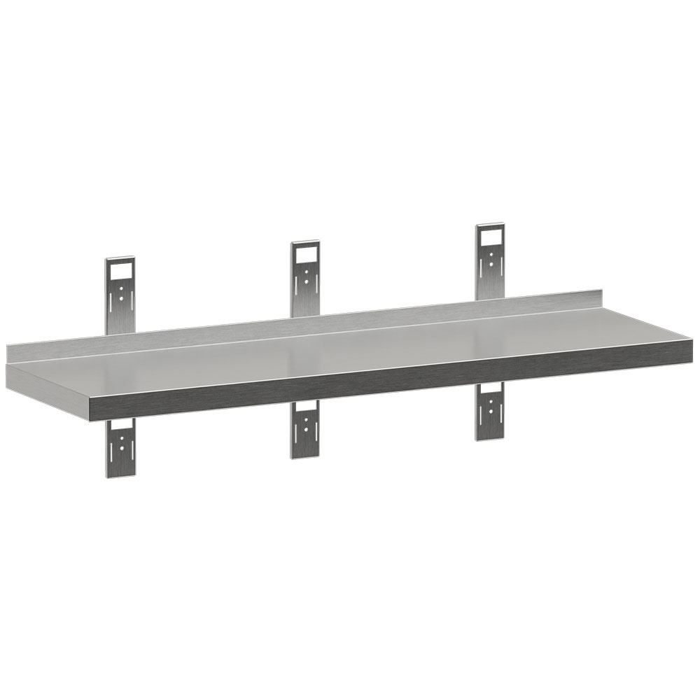 001-P144-SE2-big STAINLESS STEEL WALL SHELF P164-SE2