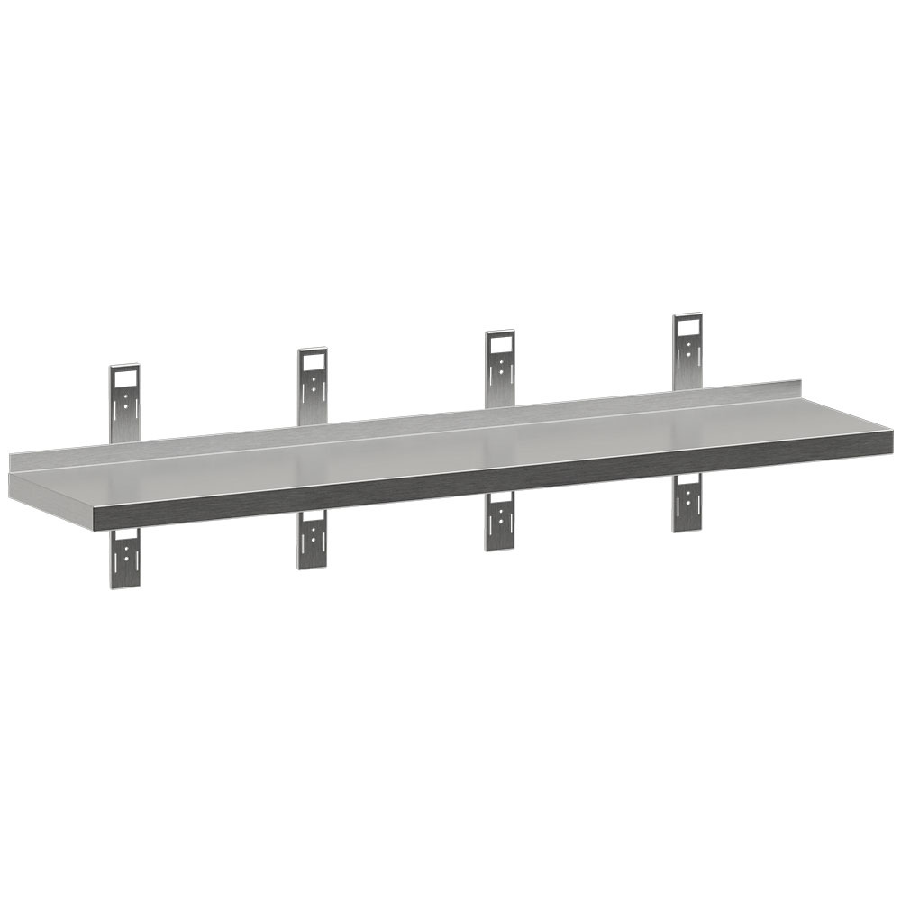 001-P184-SE2-big STAINLESS STEEL WALL SHELF P204-SE2