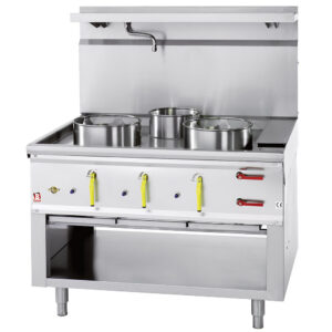 Wok sporák plynový 3 hořáky ASIA2-C3R/11