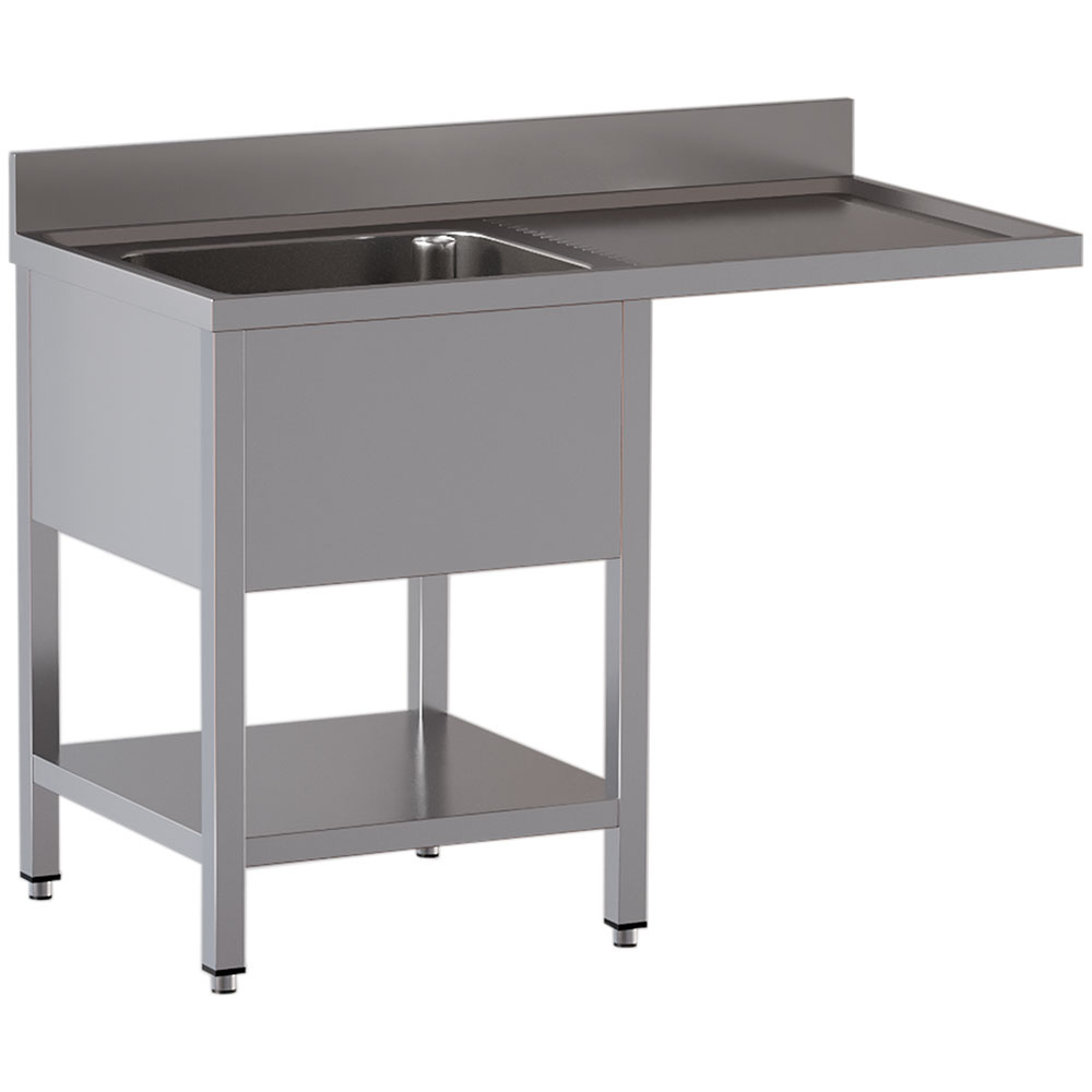 001-L1211-VD-SD4-big SPÜLTISCH FÜR GESCHIRRSPÜLMASCHINE L1211/VD-SD