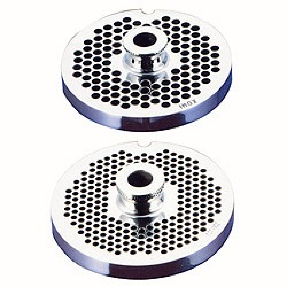 Edelstahl-Lochscheibe Ø 4,5 mm G3245 Edelstahl-Lochscheibe 4,5 mm für professionellen Fleischwolf N°32