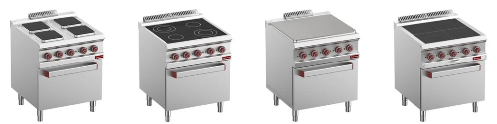 Commercial electric and induction cookers by Diamond